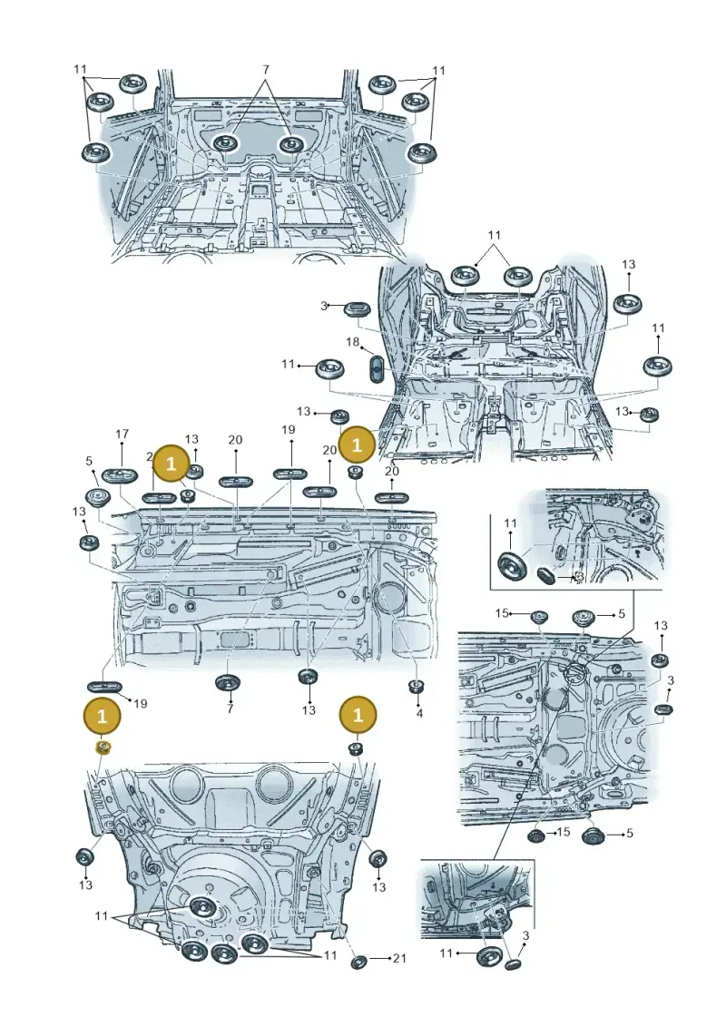 6K0813583 — Volkswagen Polo 1.4 BlueMotion (2014-2017) diagram 253803350, position 1