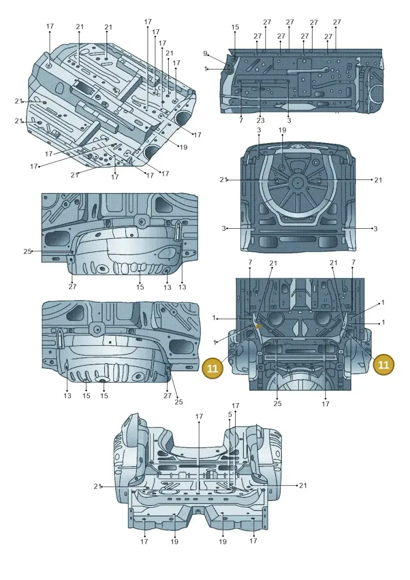 6K0813583 — Volkswagen Beetle (2016-2019) diagram 692803350, position 11
