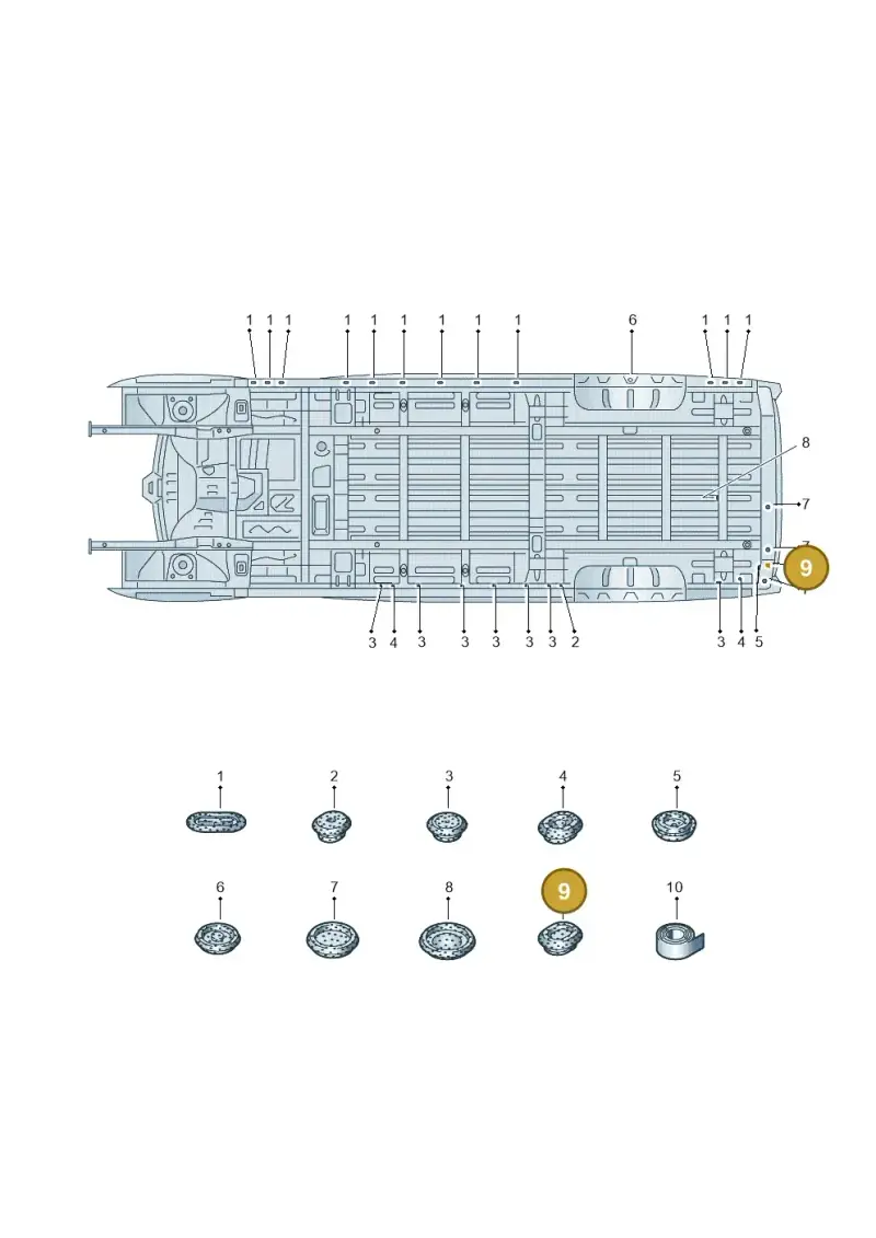 6K0813583 — Volkswagen E-Crafter 35 (2018-2024) diagram 806803350, position 9