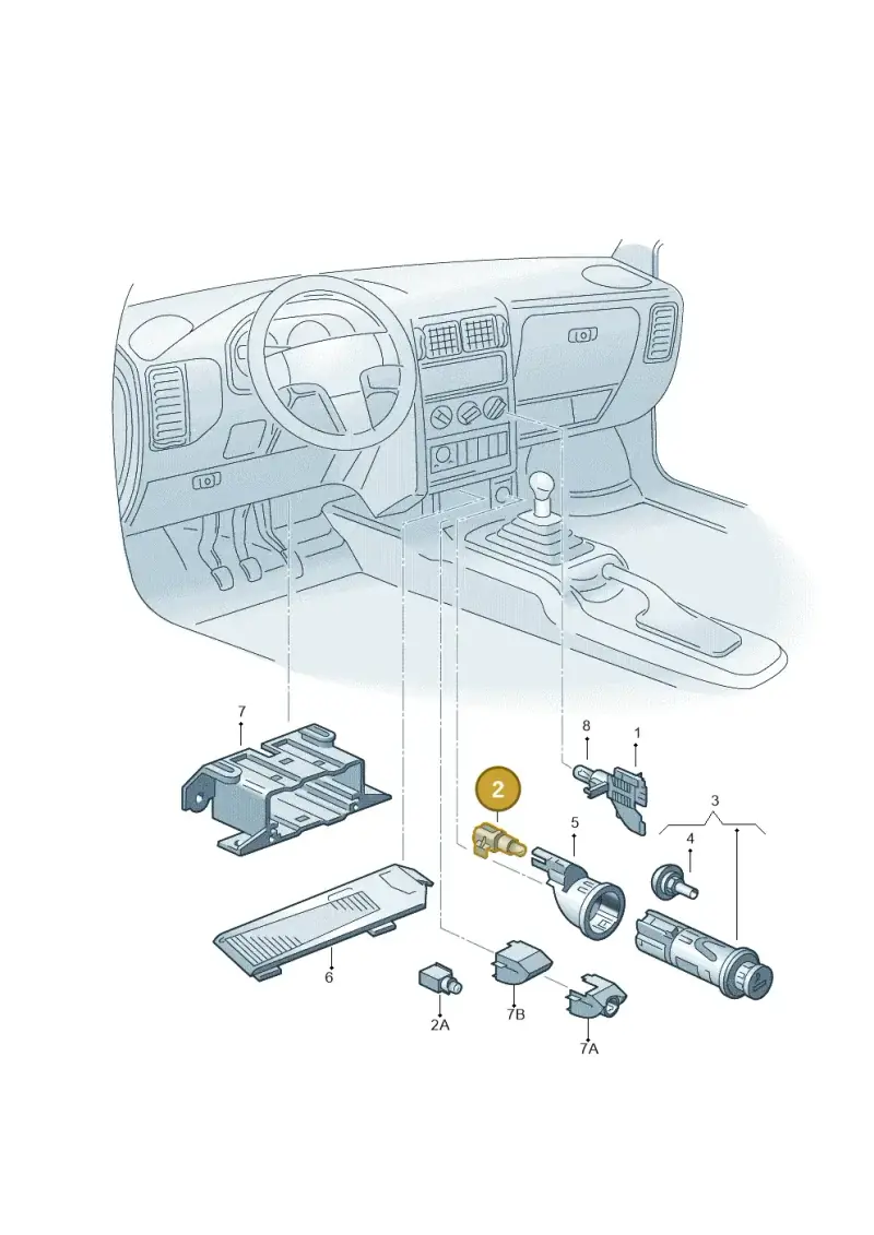 6K0919243 — Volkswagen POLO CLASSIC           06> (2005-) diagram 158919900, position 2