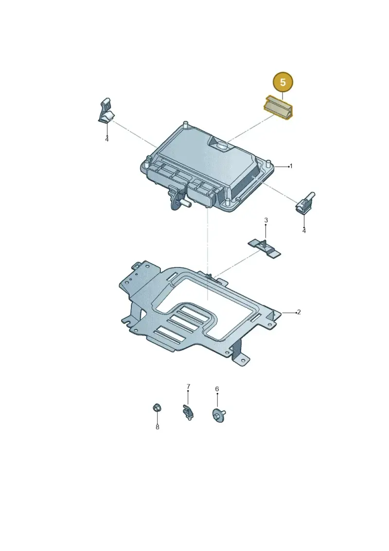 6N0906356A — Volkswagen New Beetle             06> (2005-) diagram 467906000, position 5