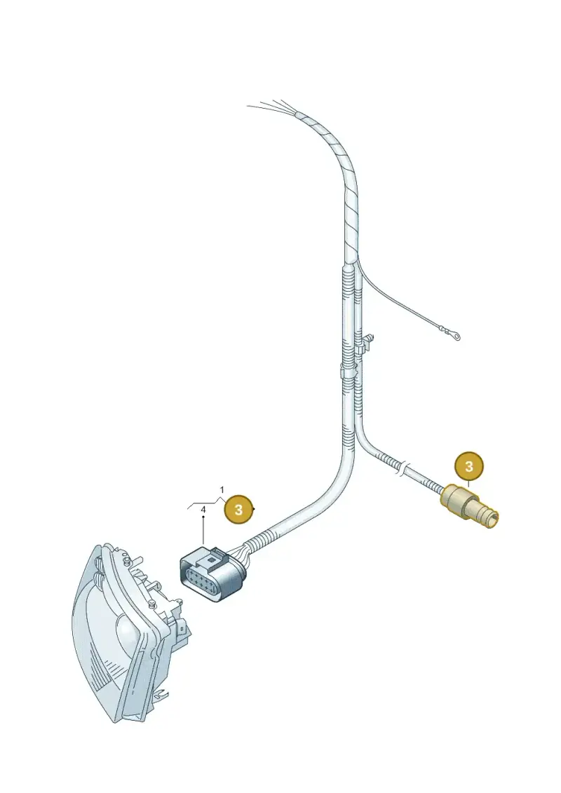 6N2971273A — Volkswagen Sharan (2008-2010) diagram 245971620, position 3