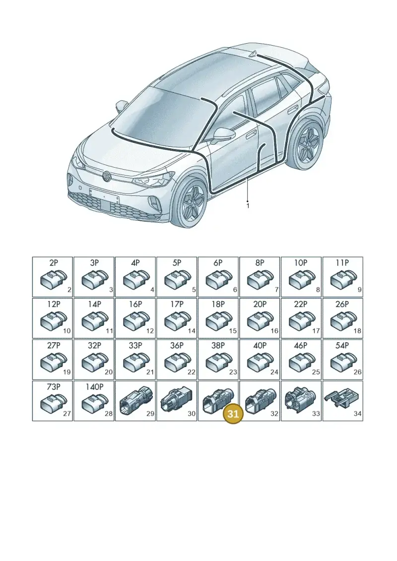 6Q0035575K — Volkswagen ID.4 Pro (2020-2023) diagram 11a971090, position 31