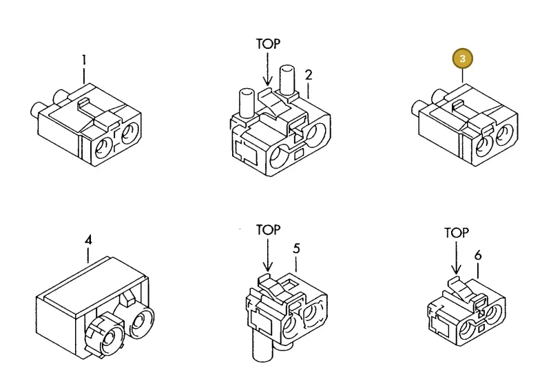 6Q0035608G — SEAT 1J0 platform diagram 198035220, position 3