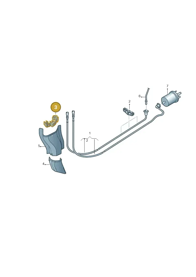 6Q0201449A — Volkswagen Polo (2010-2015) diagram 677201410, position 3