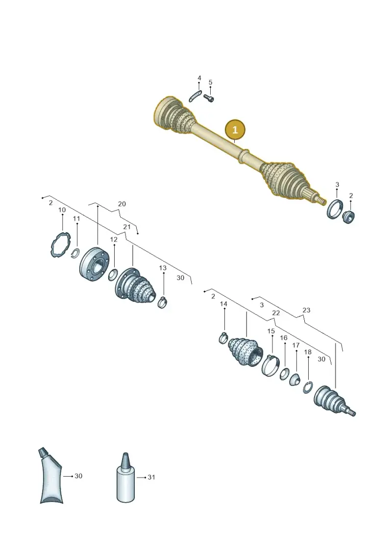 6Q0407271AT — Volkswagen Polo (2008-2009) diagram 678407200, position 1