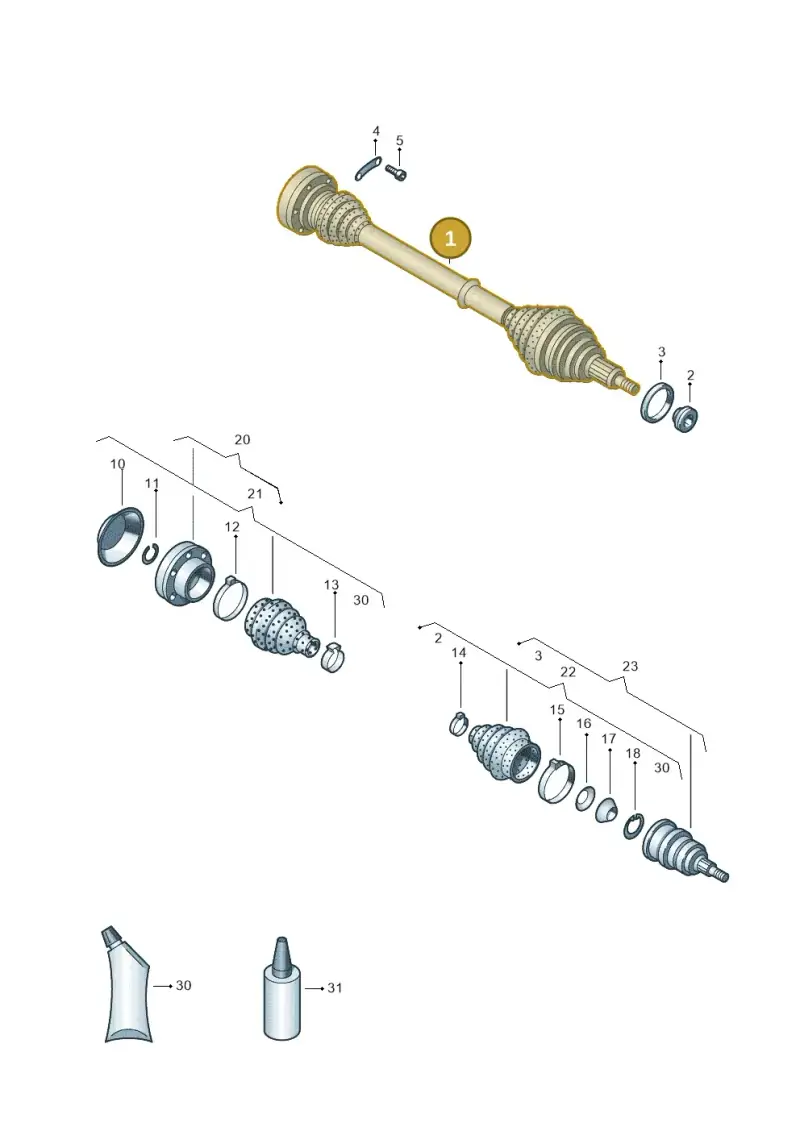 6Q0407272CL — Volkswagen Polo (2008-2009) diagram 672407550, position 1