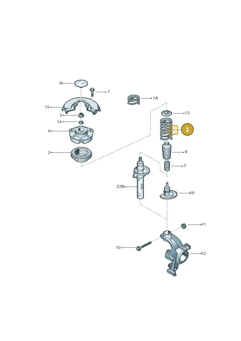 6Q0411105Q — Volkswagen Crossfox (2014-2021) diagram 558411100, position 1