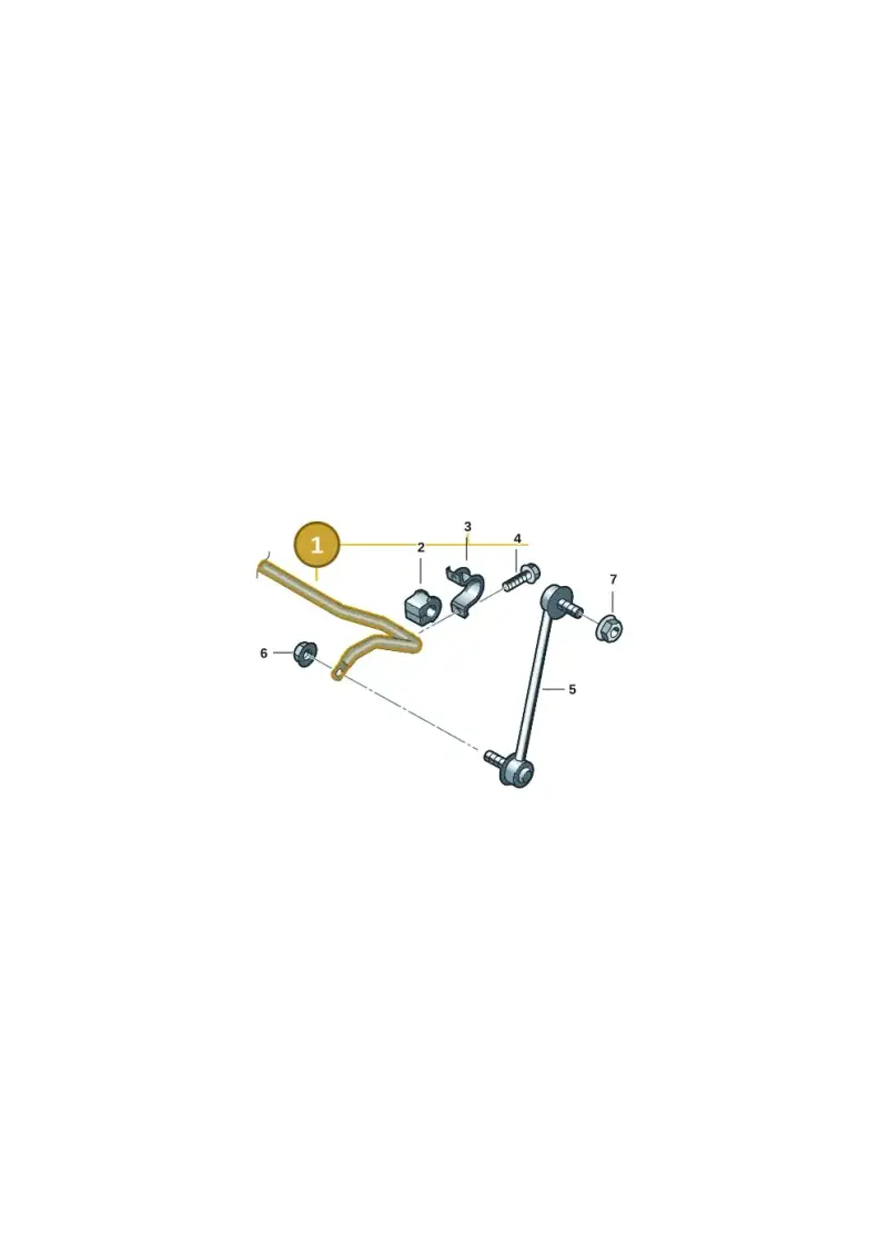 6Q0411305AM — Volkswagen Polo Vivo (2017-) diagram 62i407200, position 1