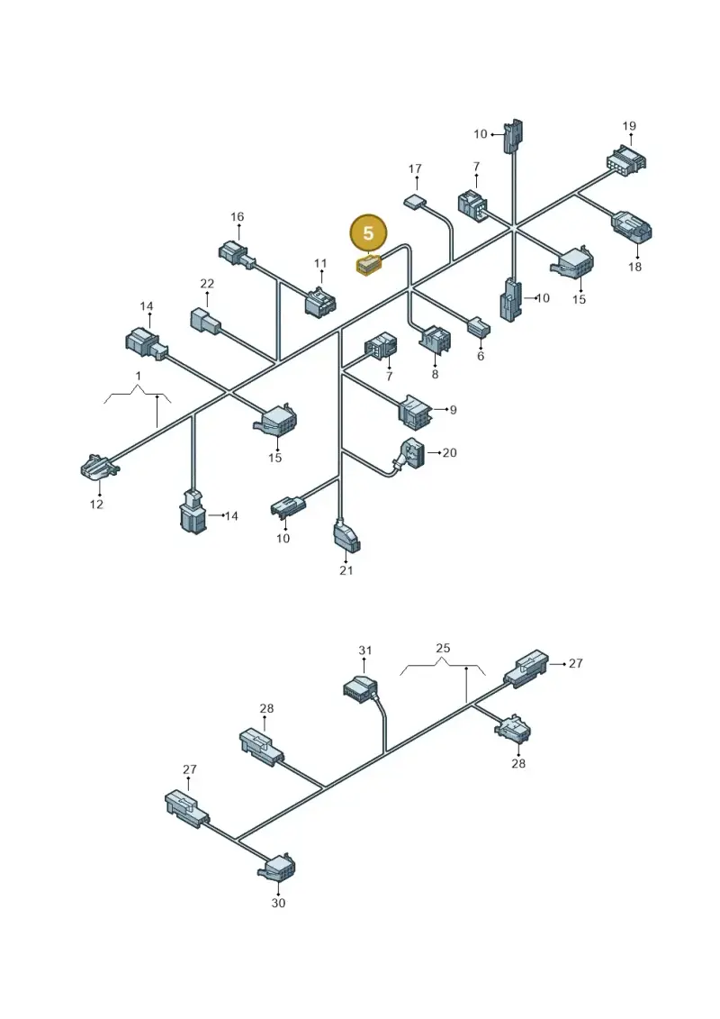 6Q0937702A — Volkswagen Touareg                08> (2007-) diagram 274972280, position 5