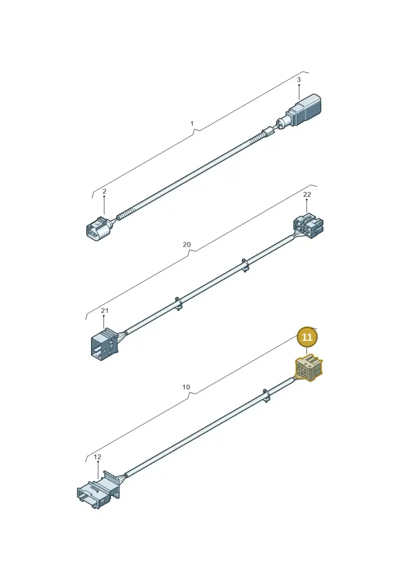 6Q0959382 — Volkswagen Phaeton 4motion (2010-2016) diagram 258971850, position 11
