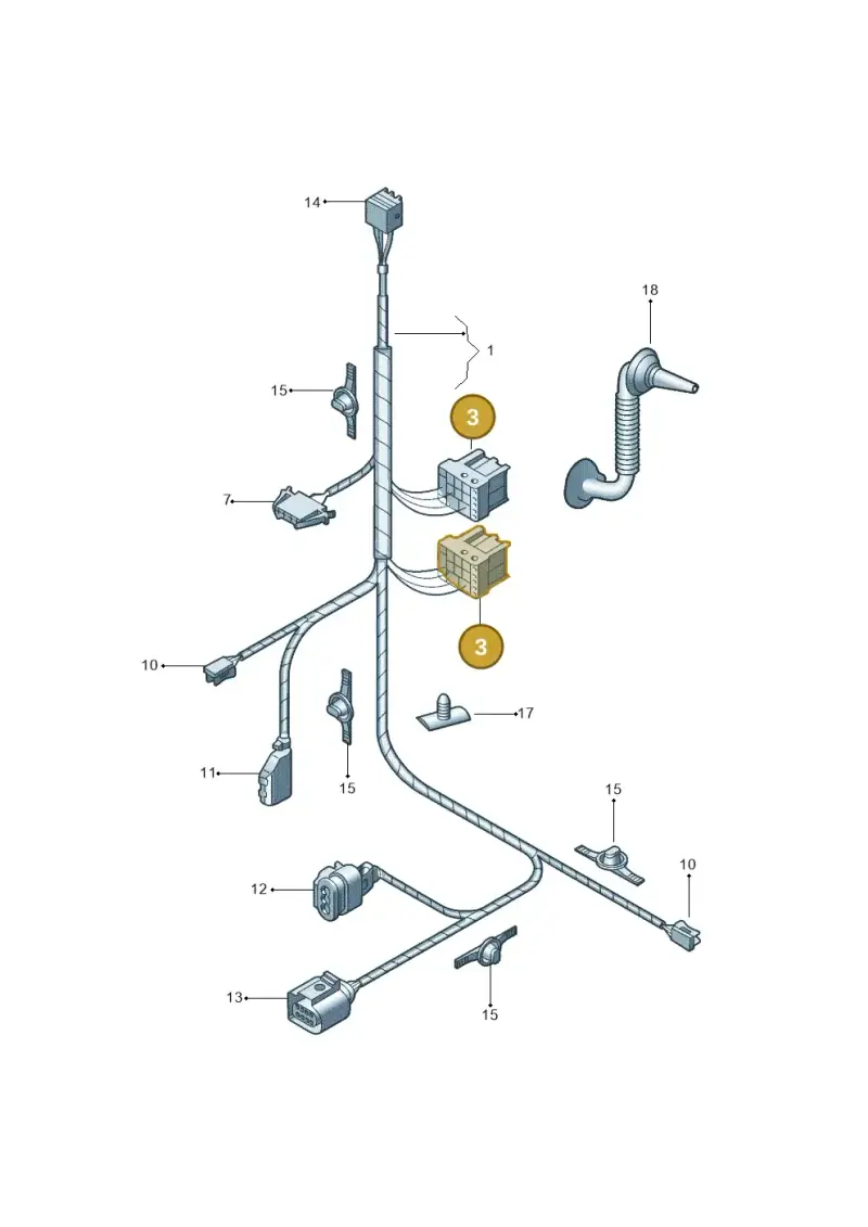 6Q0972705 — Volkswagen Voyage (2016-2023) diagram 565972350, position 3
