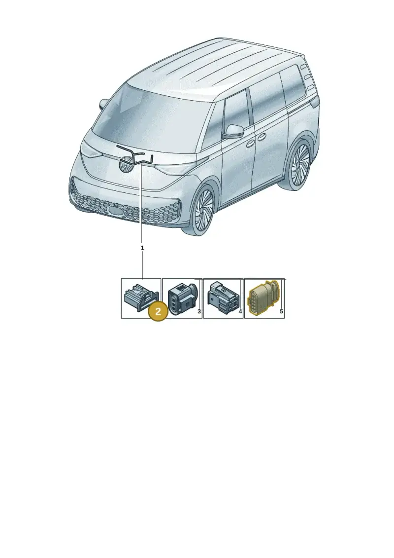 6Q0972706 — Volkswagen ID.Buzz (2022-) diagram 15a972060, position 2