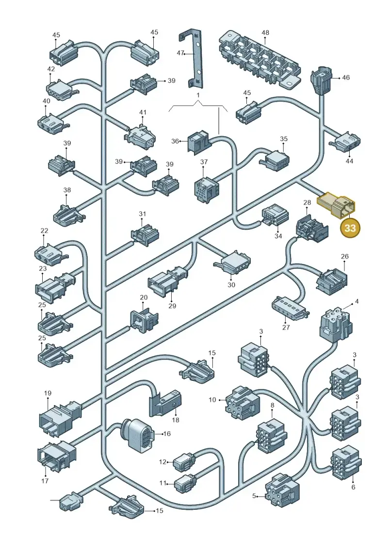 6Q0972714 — Volkswagen Transp. caravelle (2011-2015) diagram 679972800, position 33