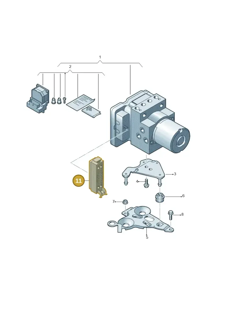 6Q0973047 — Audi R8 Spyder (2015-2024) diagram 788614100, position 11