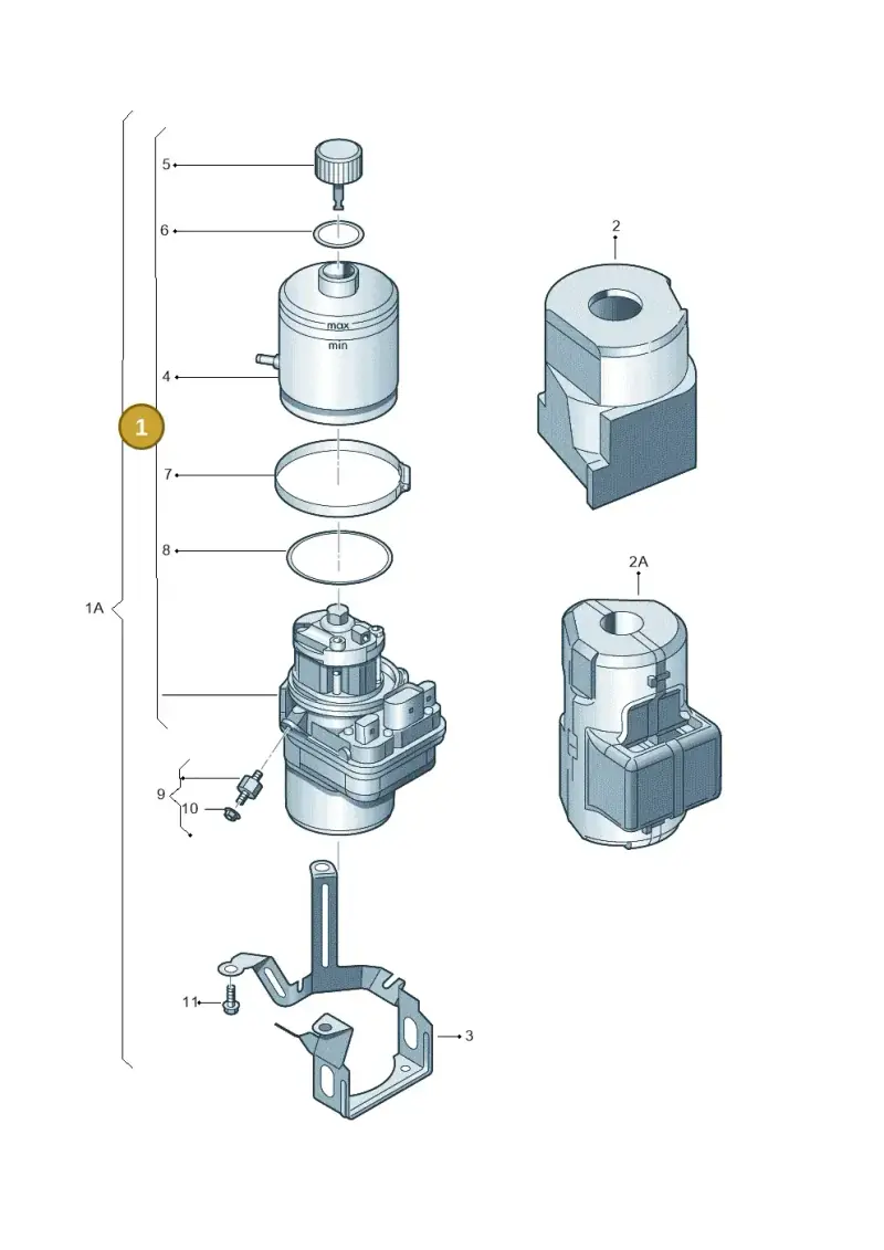 6R0423156C — Volkswagen Crossfox (2009-2014) diagram 225423450, position 1