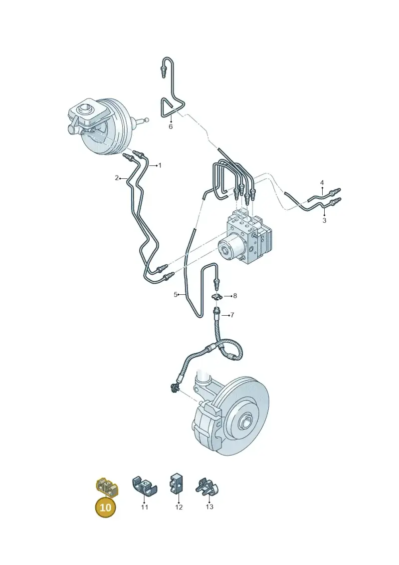 6R0611797C — Volkswagen E-Crafter 35 (2018-2024) diagram 806611200, position 10
