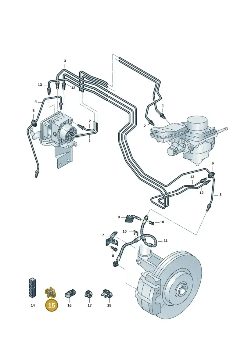 6R0611797D — Volkswagen ID.Buzz (2022-) diagram 15a611020, position 15