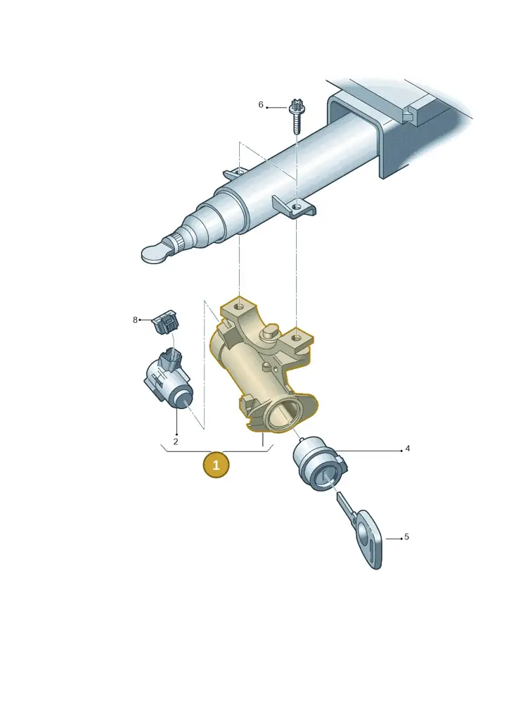 6R0905851N — SEAT Ibiza (2012-) diagram 747905600, position 1