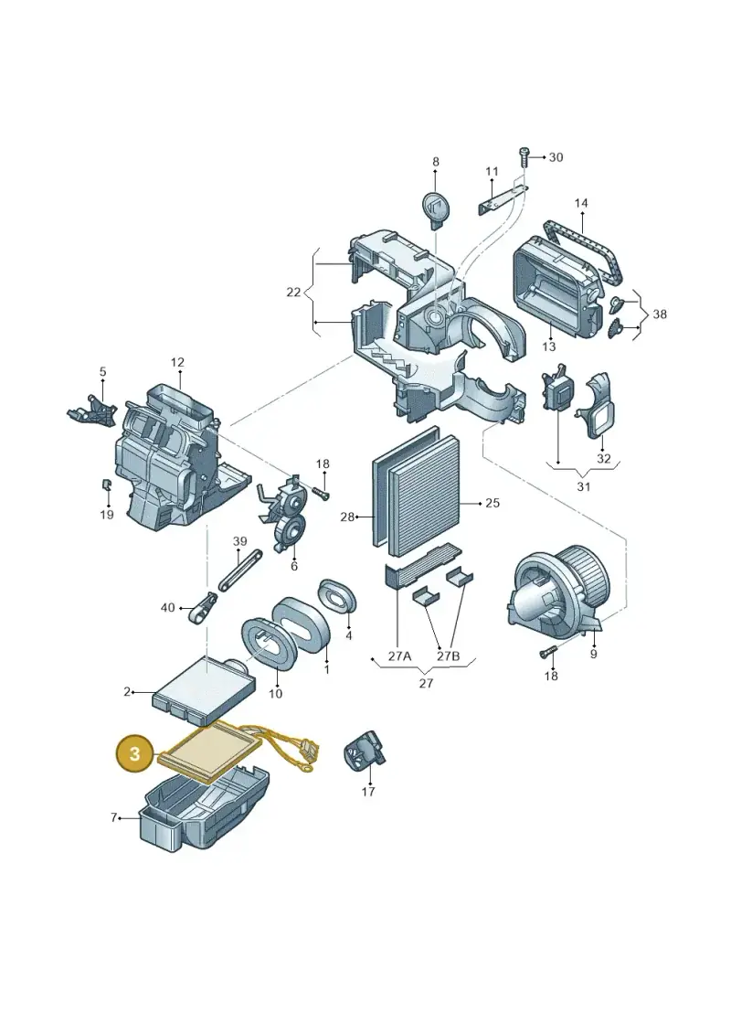 6R0963235 — Skoda Rapid (2012-2022) diagram 253819250, position 3