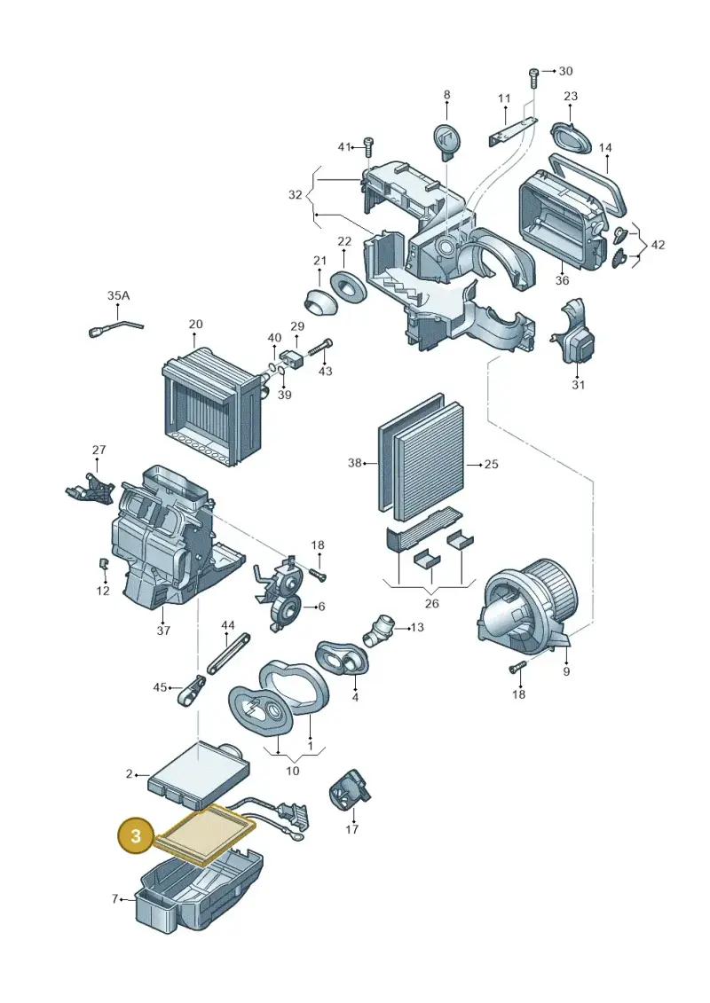6R0963235 — SEAT Toledo (2015-2019) diagram 672820110, position 3