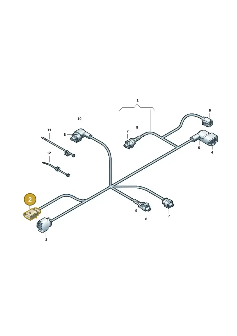 6X0973815 — Volkswagen Amarok twin cab (2022-) diagram 439971018, position 2