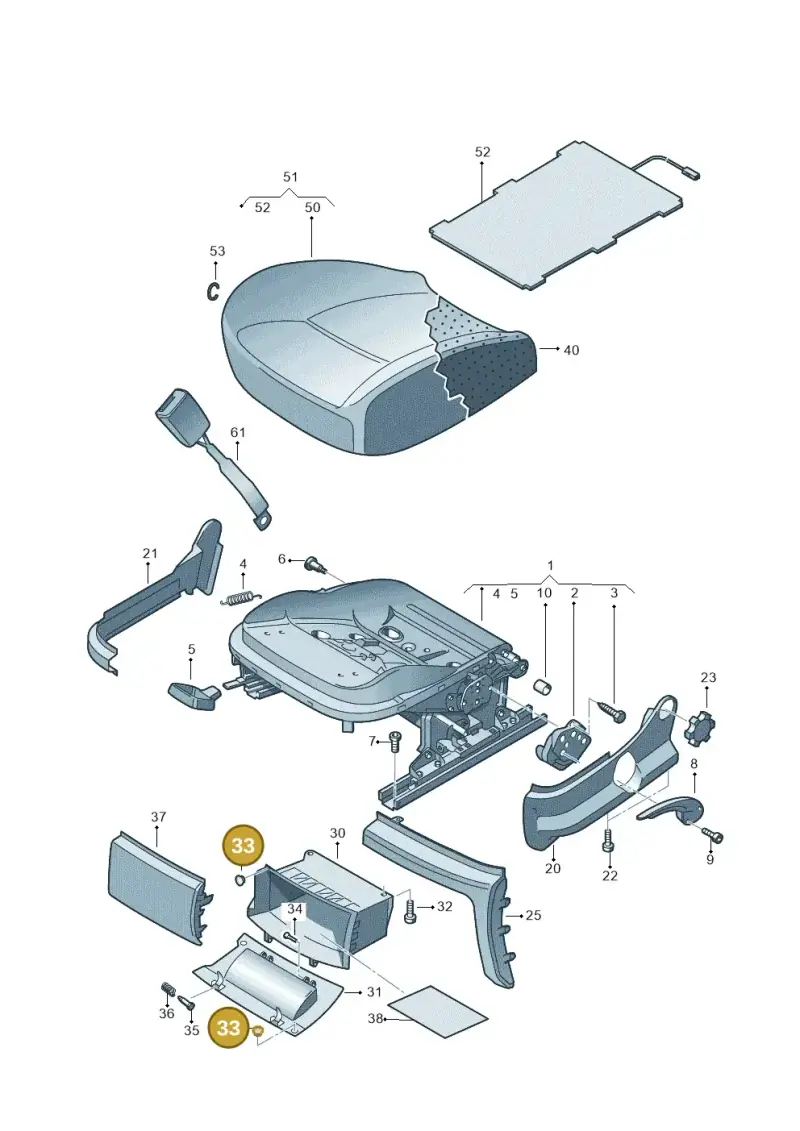 6Y0882331 — Volkswagen Amarok twin cab (2022-) diagram 683881200, position 33