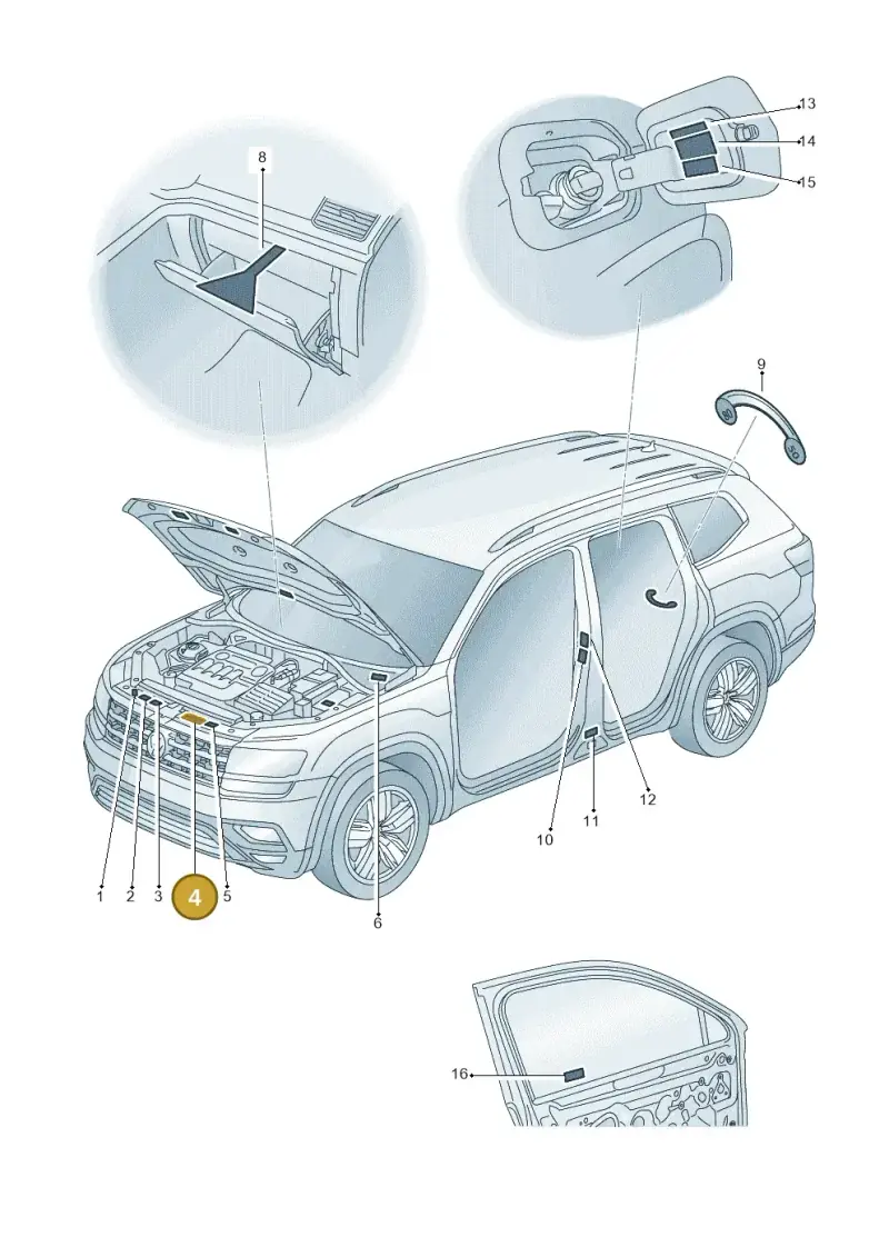 701010002AB — Volkswagen Atlas Cross Sport (2023-) diagram 829010000, position 4
