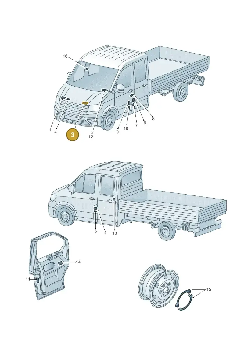 701010690B — Volkswagen MAN TGE 35 (2016-2021) diagram 807010000, position 3