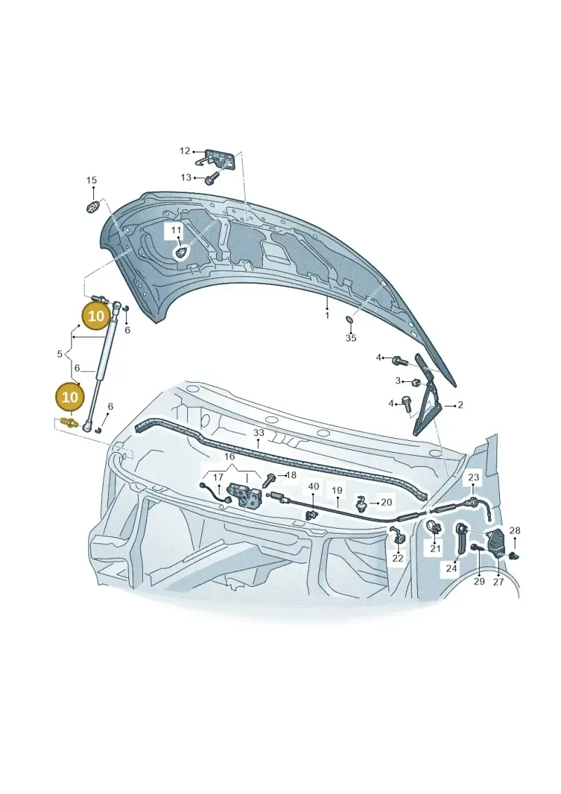 701827439B — Volkswagen Caravelle (2015-2019) diagram 861823000, position 10