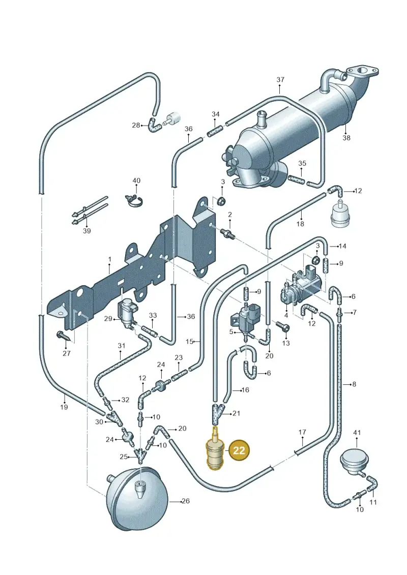 702129965 — Volkswagen Crafter 35 panel (2011-2016) diagram 483131200, position 22