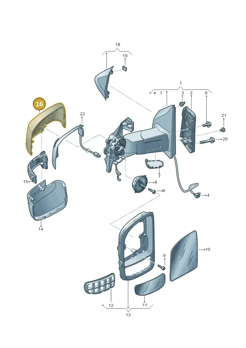 7C08575289B9 — Volkswagen MAN TGE 35 (2016-2021) diagram 807857450, position 16