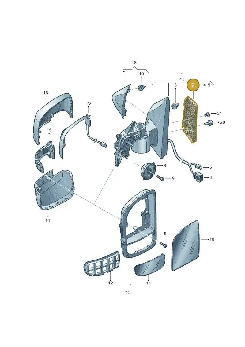 7C0857543 — Volkswagen E-Crafter 35 (2018-2024) diagram 806857400, position 2