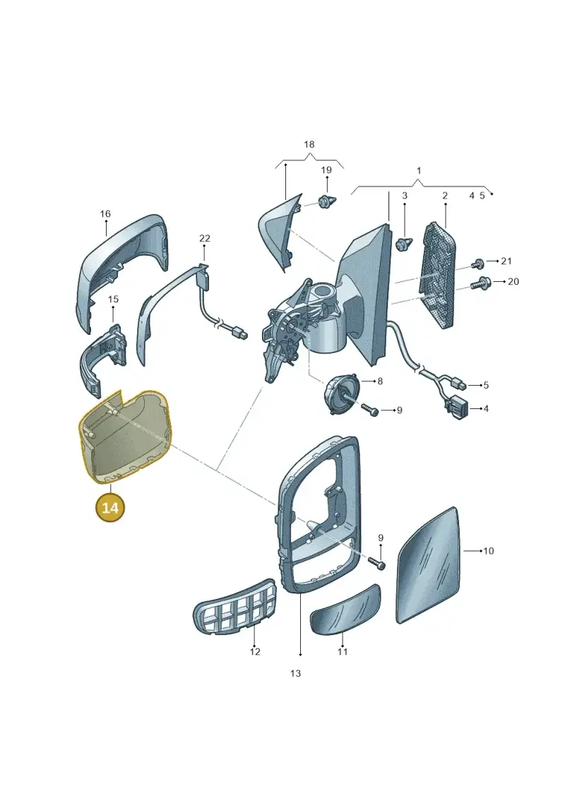7C0857603A9B9 — Volkswagen E-Crafter 35 (2018-2024) diagram 806857400, position 14