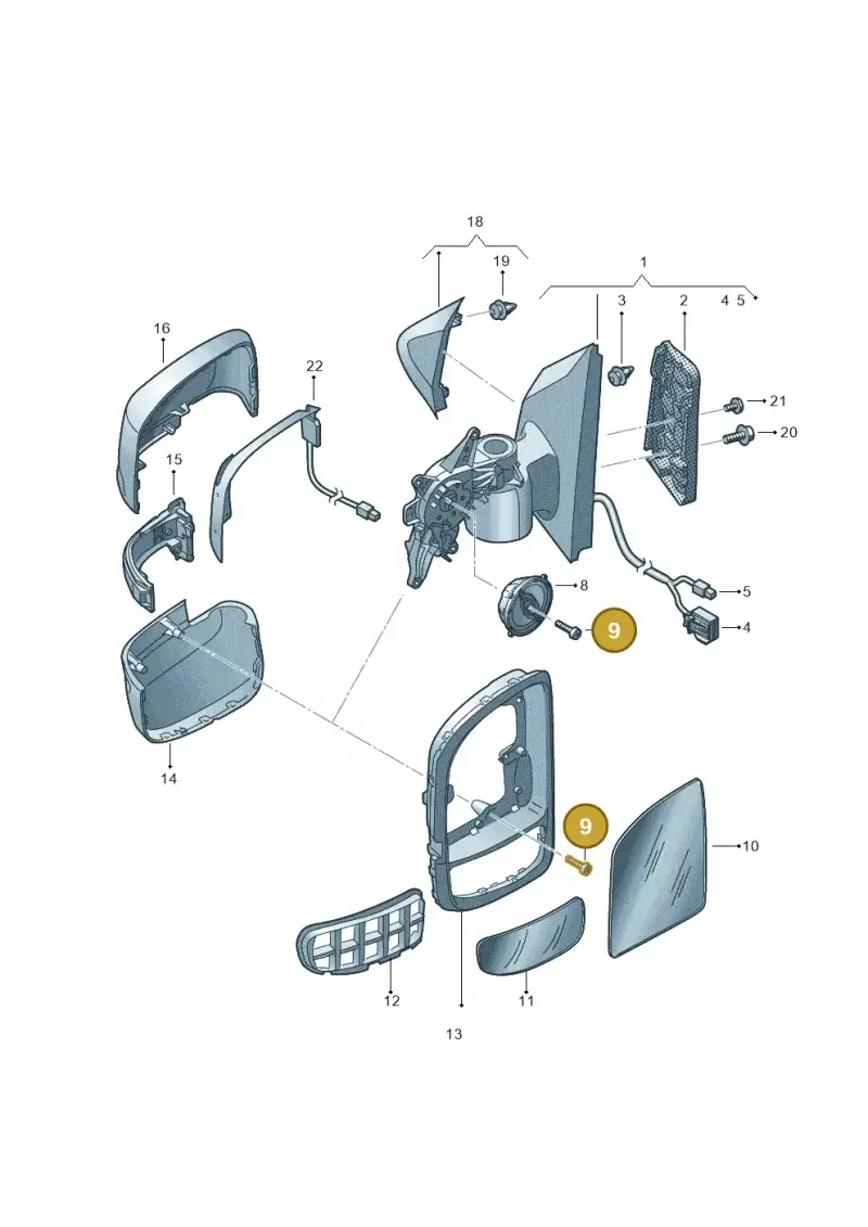 7C0898011 — Volkswagen E-Crafter 35 (2018-2024) diagram 806857400, position 9