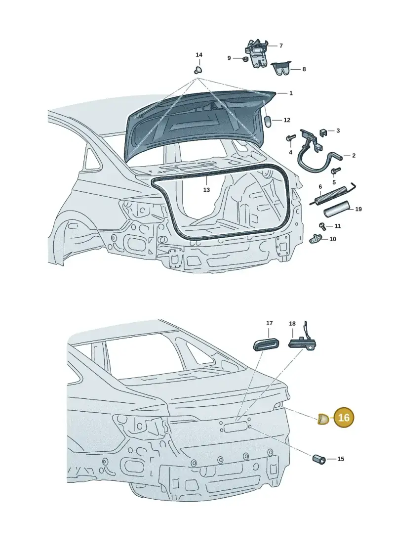7D0827471 — Volkswagen Virtus 1,0 (2022-) diagram 62r827000, position 16