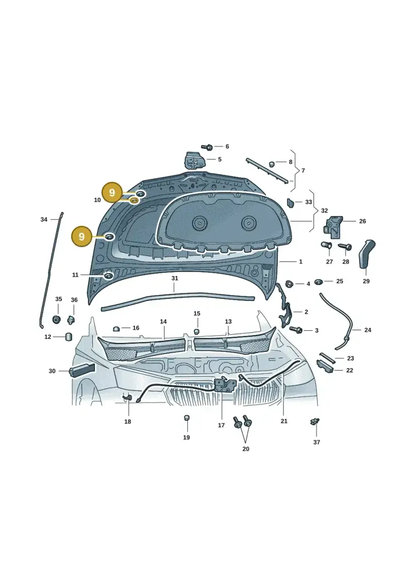 7D0827471 — Skoda Fabia (2021-2022) diagram 6vn823000, position 9