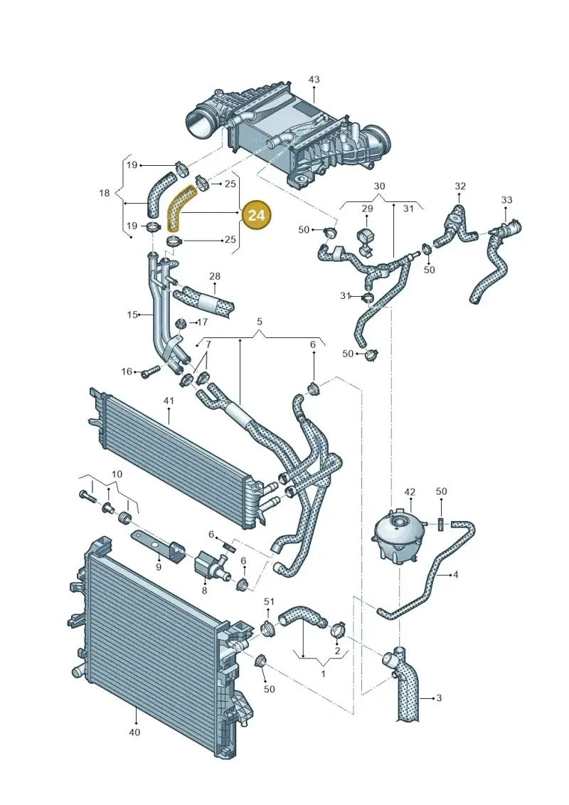 7E0121058AA — Volkswagen Transport. multivan (2019-2024) diagram 871121690, position 24