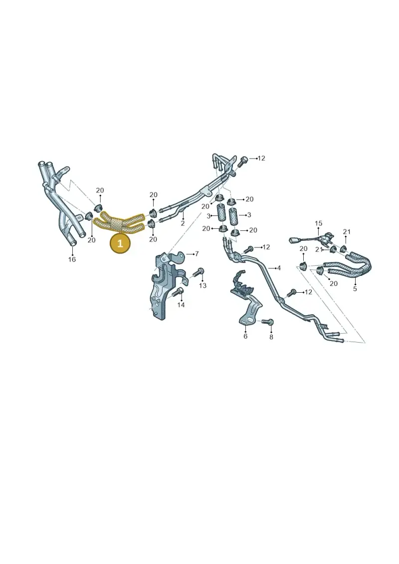 7E0121086AE — Volkswagen MAN TGE 55 (2016-2021) diagram 806121060, position 1