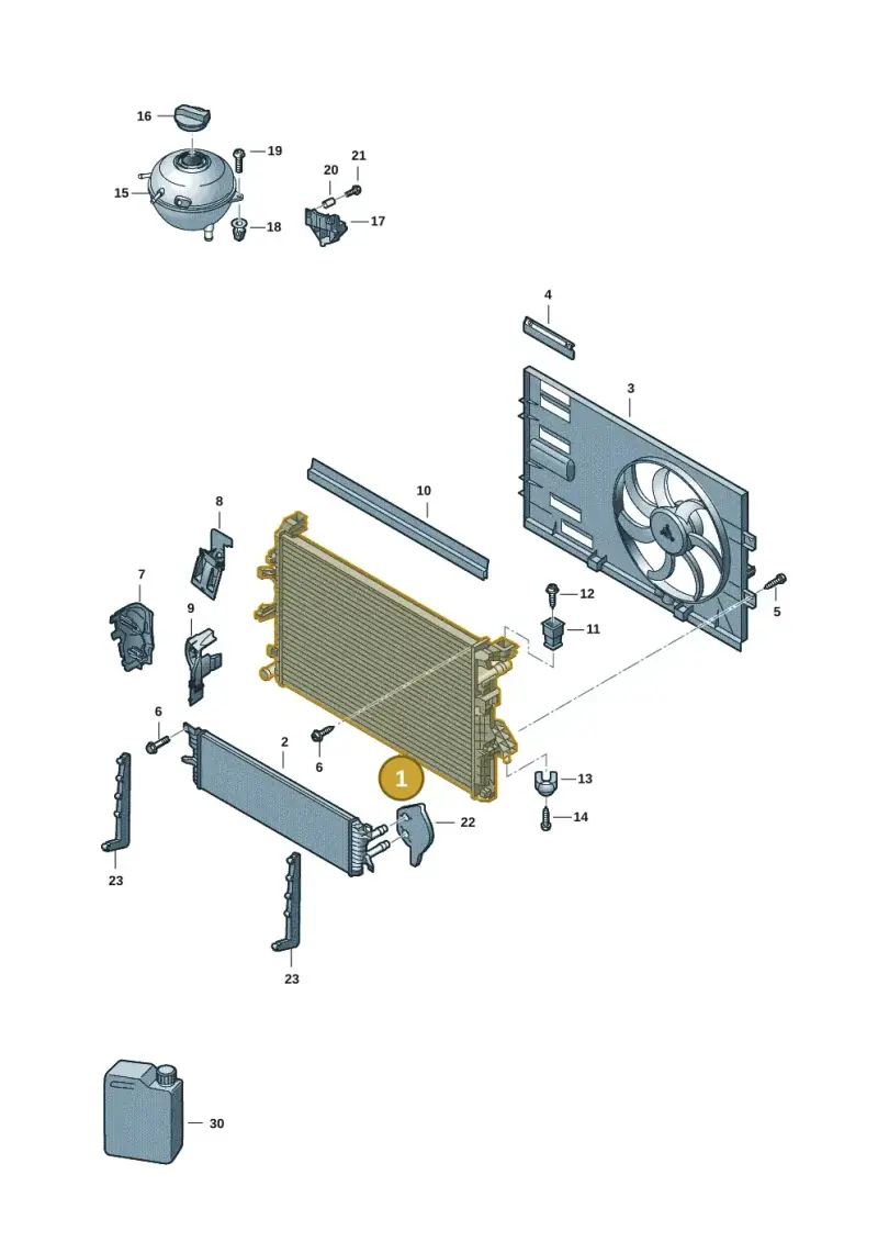 7E0121253C — Volkswagen Transport. multivan (2019-2024) diagram 7em122150, position 1