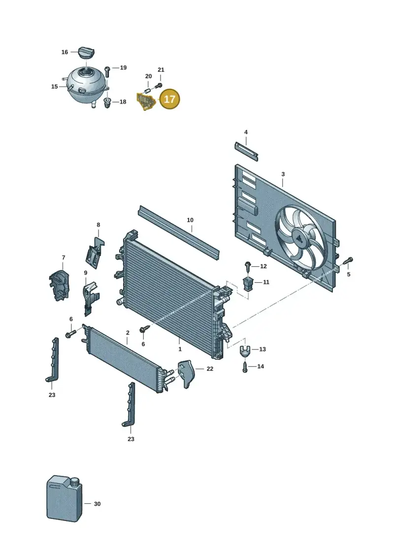 7E0121409F — Volkswagen Transport. multivan (2019-2024) diagram 7em122150, position 17