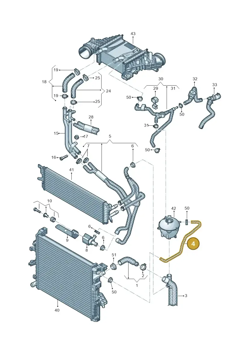 7E0121447F — Volkswagen Transport. multivan (2019-2024) diagram 871121690, position 4