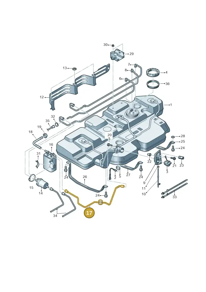 7E0201059B — Volkswagen Caravelle (2015-2019) diagram 862201400, position 17