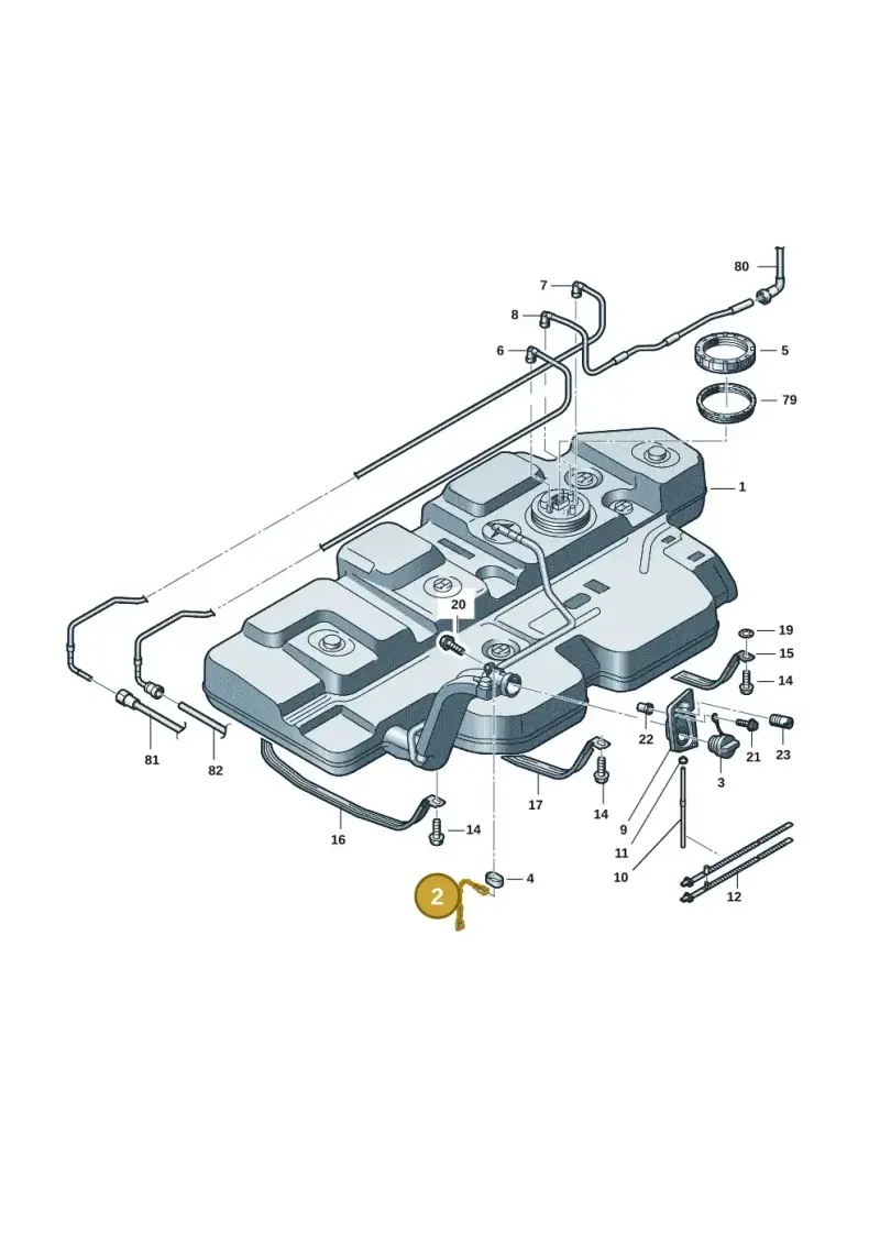 7E0201142 — Volkswagen Transport. multivan (2019-2024) diagram 7em201060, position 2
