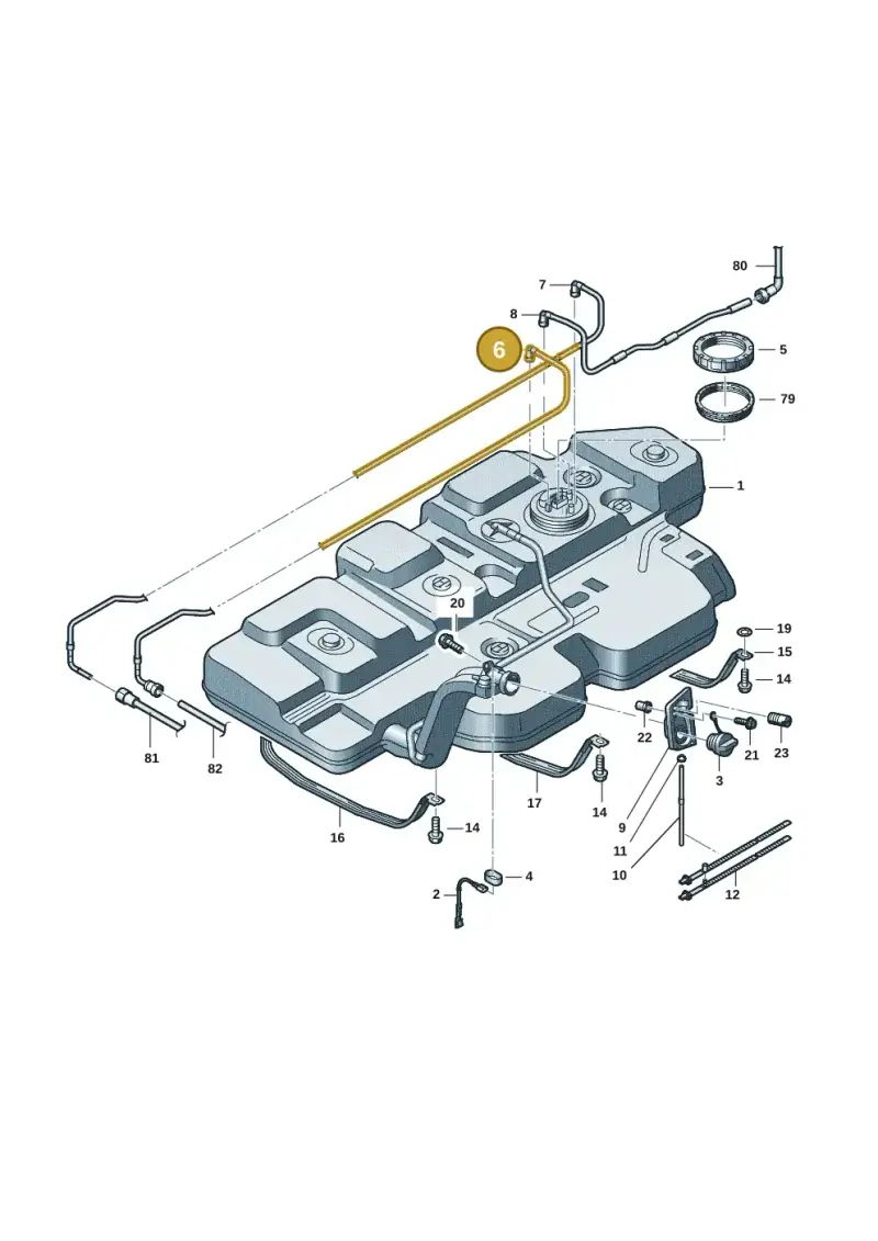 7E0201360C — Volkswagen Transport. multivan (2019-2024) diagram 7em201060, position 6