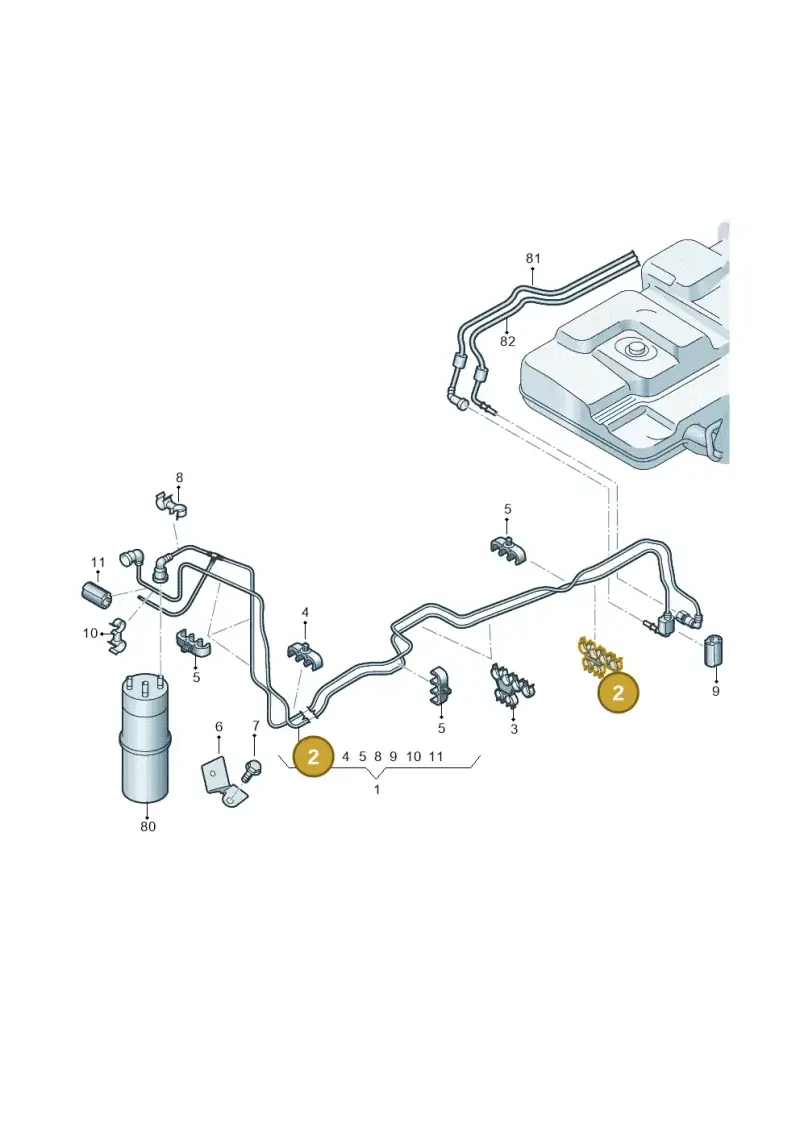 7E0201449 — Volkswagen Transport. multivan (2019-2024) diagram 862201300, position 2