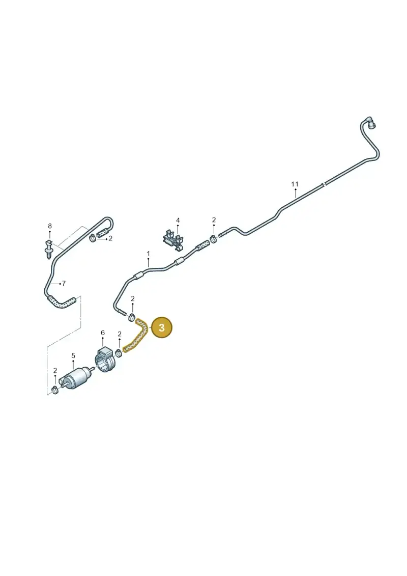 7E0201906A — Volkswagen Caravelle (2015-2019) diagram 861201800, position 3