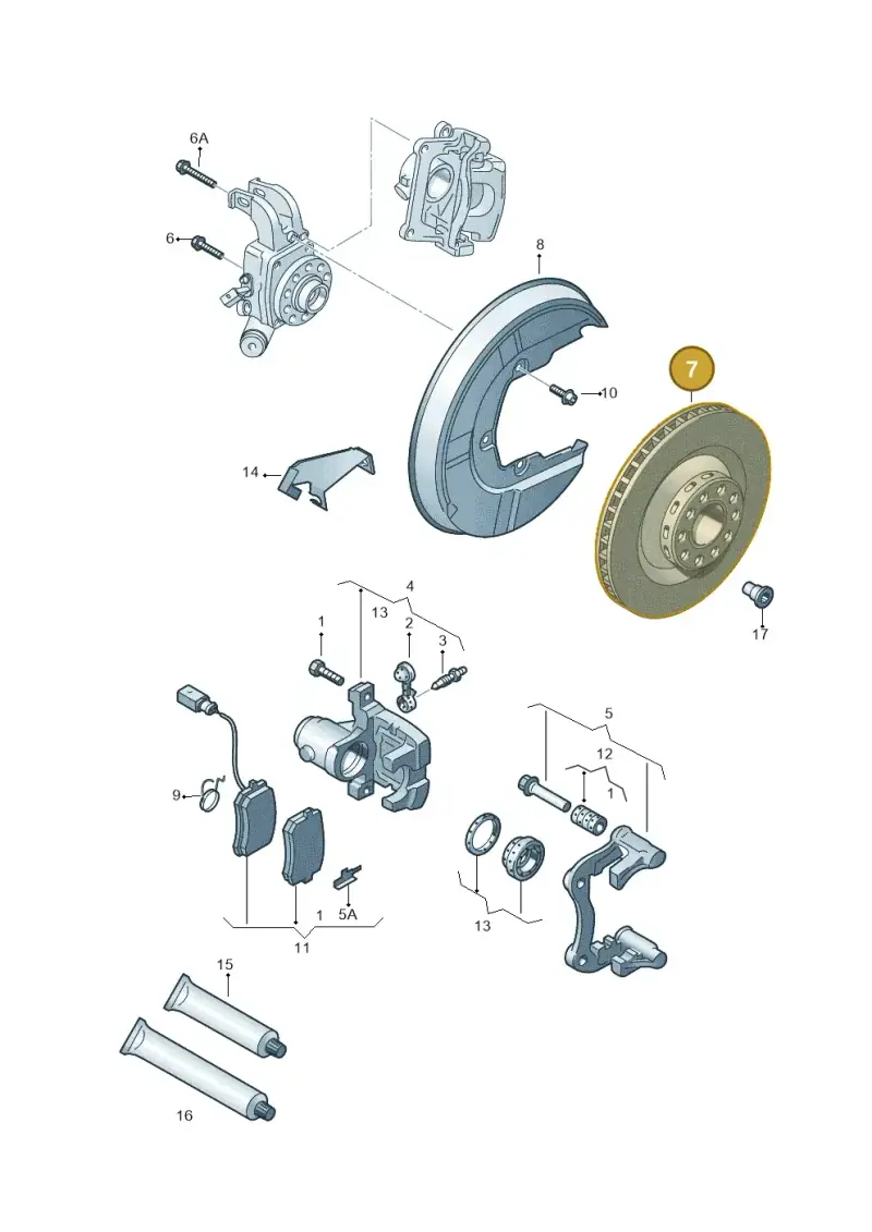 7E0615601D — Volkswagen Transport. multivan (2019-2024) diagram 258615600, position 7