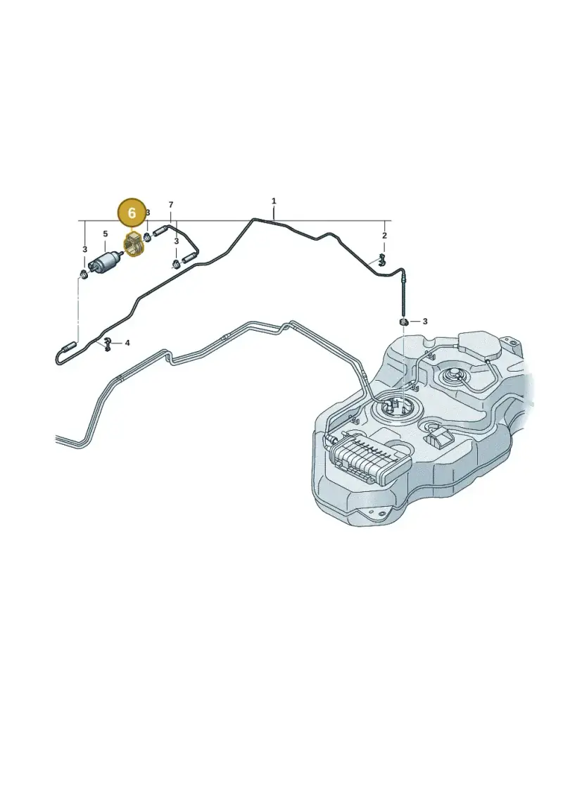 7E0813549 — Volkswagen Multivan (2021-) diagram 7t0201400, position 6