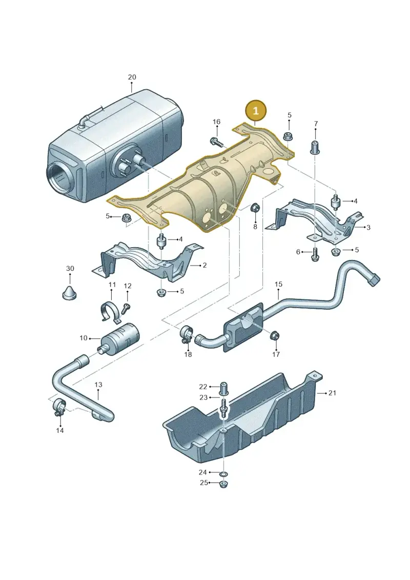 7E0819379 — Volkswagen Single-cab transp. (2019-2024) diagram 862819550, position 1